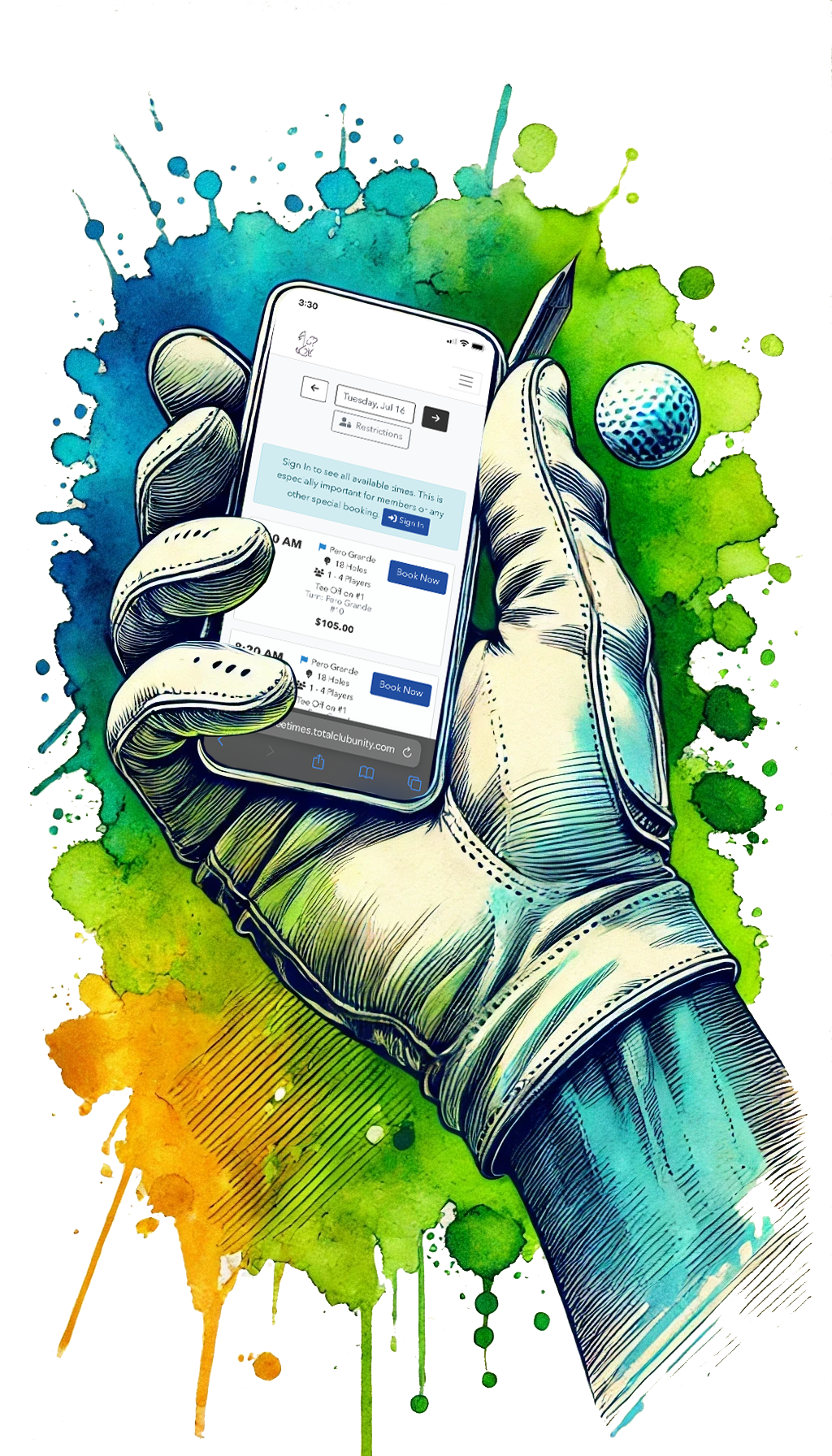 watercolorphonehand